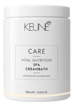 Маски для волос:  KEUNE -  Крем-маска Спа Основное питание Vital Nutrition Spa/Creambath  (1000 мл)