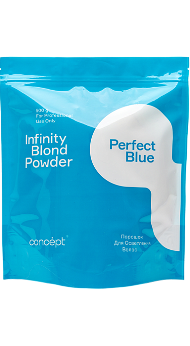 Осветлители для волос:  Concept -  Порошок для осветления волос Perfect Blue (500 мл)