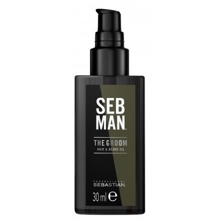 Масла для бороды:  SEBASTIAN -  Масло для ухода за волосами и бородой Sebastian The Groom Seb Man (30 мл) (30 мл)