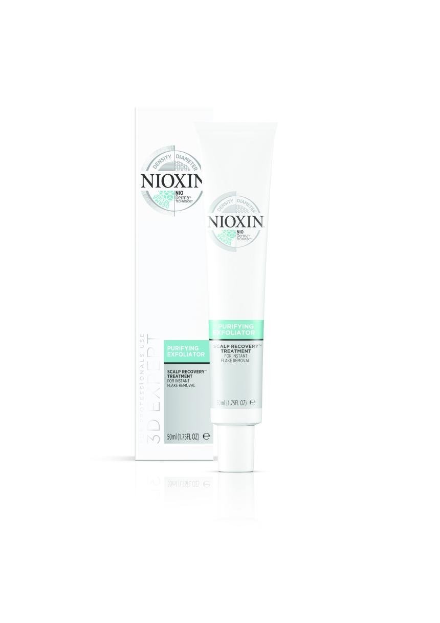 Пилинги для волос и кожи головы:  NIOXIN -  Деликатный скраб для кожи головы против перхоти Scalp Recovery (50 мл)