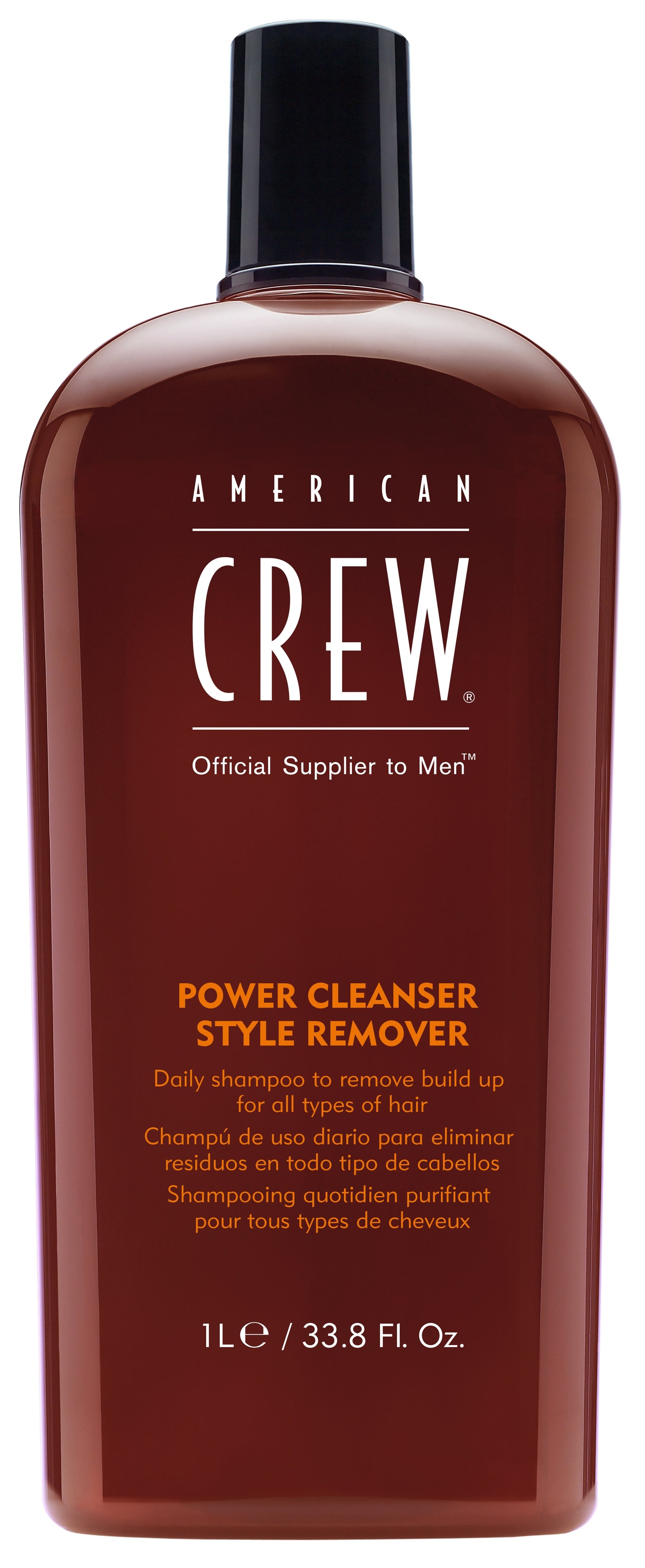 Мужские шампуни:  AMERICAN CREW -  Шампунь очищающий для ежедневного ухода American Crew Power Cleanser Style Remover (1000 мл) (1000 мл)