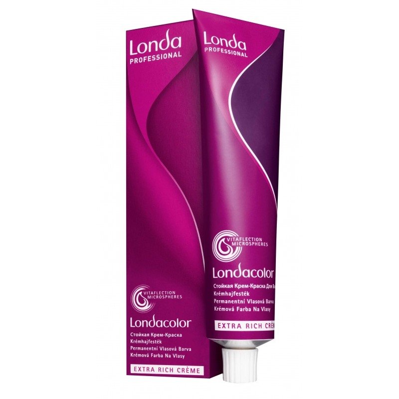 Профессиональные краски для волос:  Londa Professional -  Londacolor стойкая крем-краска для волос 7/38 Блонд золотисто-жемчужный (60 мл)