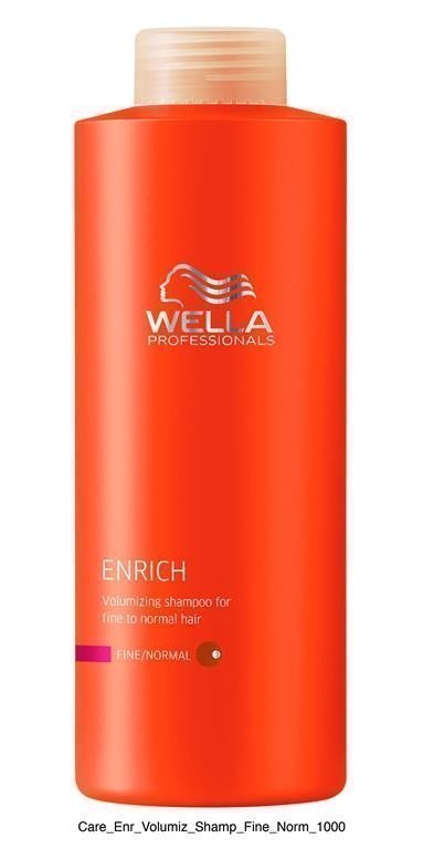 Шампуни для волос:  Wella Professionals -  Питательный шампунь для объема нормальных и тонких волос Enrich (1000 мл)
