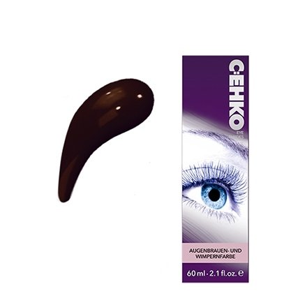 Краски для бровей и ресниц:  C:EHKO -  Краска для бровей и ресниц C:Ehko Eye Shades коричневая (60 мл)