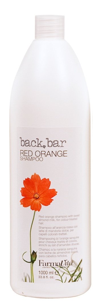 Шампуни для волос:  FarmaVita -  Шампунь красный апельсин Back Bar Red Orange Shampoo (1000 мл)