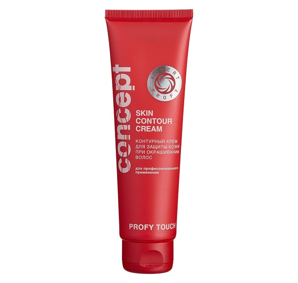 Защита при окрашивании и завивке:  Concept -  Контурный крем для защиты кожи при окрашивании волос Skin сontour cream (100 мл)